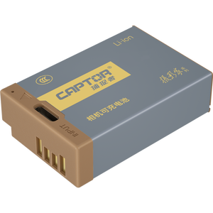 Batterie d'appareil photo rechargeable CAPTOR LP E17 7.4V 950mAh Type-C pour appareil photo reflex numérique Canon EOS R10 R8 RP 200D 800D 850D <span class=keywords><strong>750D</strong></span> 760D M5 M6 - Product Image 4