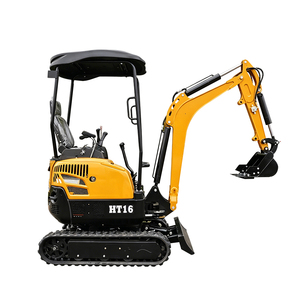 Excavadora Compacta de Orugas HIGHTOP HT16 de 1.6 Toneladas con Enganche Rápido y Accesorios de Pulgón y Martillo Rompedor - Product Image 5