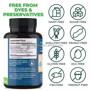 Cilt beyazlatma için hyaluronik asit ve C vitamini kapsülleri ile özel etiket balık kollajen kapsülleri - Product Image 4