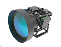 Lente de Zoom Continuo Infrarrojo de Onda Media OEM Personalizada YunL-LMIR3526, Distancia Focal de 30-900 mm, Enfoque Eléctrico, Detector de 640x512