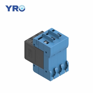 <span class=keywords><strong>YRO</strong></span> Clase C/Tipo 2 3P Solar DC SPD Protección contra rayos y supresor de sobretensiones Pararrayos eléctricos - Product Image 5