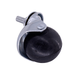 Roulettes à billes industrielles encastrées <span class=keywords><strong>de</strong></span> 40 à 47 mm, roulettes pivotantes <span class=keywords><strong>de</strong></span> haute qualité, roulettes en plastique pour chaise <span class=keywords><strong>de</strong></span> bureau, roulettes pour meubles - Product Image 4