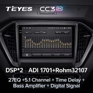 Teyes CC3 2K สำหรับ lsuzu D-MAX 3 <span class=keywords><strong>RG</strong></span> 2019-<span class=keywords><strong>2023</strong></span>เครื่องเล่นวิดีโอมัลติมีเดียระบบนำทาง GPS แอนดรอยด์10ไม่มี2DIN 2 DIN - Product Image 4