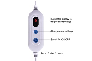 Gran oferta, <span class=keywords><strong>manta</strong></span> térmica lavable para hombros, <span class=keywords><strong>cuello</strong></span>, <span class=keywords><strong>espalda</strong></span>, chal de calefacción, almohadilla de calefacción eléctrica - Product Image 2