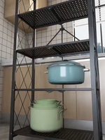 Étagère de rangement en métal facile à plier pour vaisselle de cuisine Étagères empilables et peu encombrantes