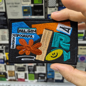 <span class=keywords><strong>Patch</strong></span> brodé personnalisé à transfert thermique, logo rond, broderie à repasser, lettres, casquettes, <span class=keywords><strong>patch</strong></span> brodé en chenille avec velcro - Product Image 3