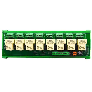 Módulo de relé Tyco 12VDC de 8 canales, placa de Control 30A, alta potencia, T9ES1D14-12, optoacoplador, TK90-1Z-Y de aislamiento