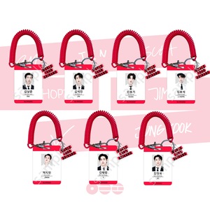 Llavero con Foto de Ídolo Personalizado, Colgante Acrílico con Cordón en Espiral para Decoración de Bolsos para Fans del K-pop - Product Image 2