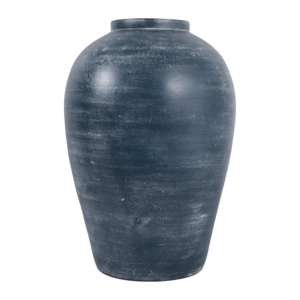 Vaso alto in terracotta per l'arredamento del soggiorno, centrotavola rustico per la casa - Product Image 3
