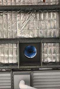 Ventilateur de <span class=keywords><strong>ventilation</strong></span> <span class=keywords><strong>solaire</strong></span> Ventilateur d'extraction monté sur le toit Max 3325cfm Moteur à courant continu sans balais personnalisé pour la <span class=keywords><strong>ventilation</strong></span> d'entrepôt d'usine - Product Image 4