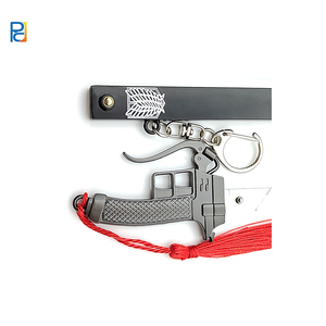 Mini japonais <span class=keywords><strong>Cosplay</strong></span> Katana porte-clés AOT Collection Anime jouet épée à la mode porte-clés en métal avec attaque Titan's <span class=keywords><strong>Mikasa</strong></span> - Product Image 2