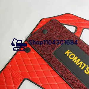 Tapis de sol de cabine pour excavatrice Komatsu PC130-7 PC160-7 PC200-7 210-7 PC300-7 PC360-7 - Product Image 5