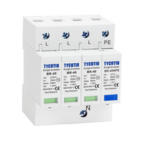 TY-40 4P AC SPD 40kA T2 Parafoudre industriel Dispositif de protection contre les surtensions Supresor de picots Anti-surtension
