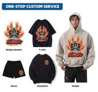 T-shirt décontracté oversize en coton, design personnalisé, impression DTG DTF, streetwear, marque POD, solution tout-en-un, fabricant de motifs