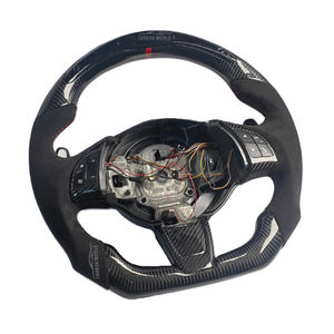 Volant de direction en carbone personnalisé pour Fiat <span class=keywords><strong>500</strong></span> 500C Punto Tipo Bravo Viaggio Ypsilo <span class=keywords><strong>Abarth</strong></span> 595 695 124 Spider Volants de direction sport - Product Image 3