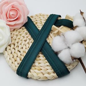 Nueva correa plana de nailon Jacquard de diseño personalizado, cinta de gran oferta de alta calidad para uso en zapatos de ropa con logotipo personalizado - Product Image 2