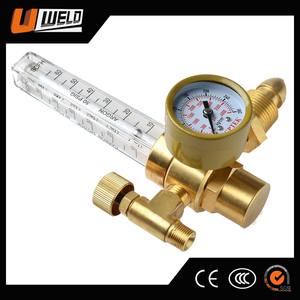 Uweld 191 Regulator Argon <span class=keywords><strong>CO2</strong></span> <span class=keywords><strong>Flowmeter</strong></span> 1C008-0106 Gasregelaar voor lassen, industrieel gebruik - Product Image 2