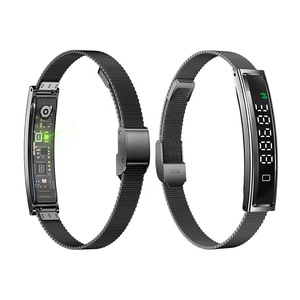 สมาร์ทวอทช์ B3 รุ่นบางเฉียบ 5.6 มม. ปี 2025 หน้าจอโค้ง วัดค่าออกซิเจนในเลือด HRV ตรวจสอบการนอนหลับ กันน้ำ 5ATM สายรัดข้อมือสำหรับออกกำลังกาย - Product Image 1