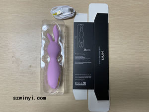 Drahtlose leistungs starke Zauberstab Massage gerät Großhandel OEM ODM Sex Produkte USB-Ladegerät mit Sex Kaninchen Ohren Vibrator für Mädchen Erwachsene - Product Image 2