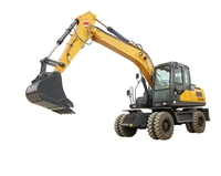 Mini-excavatrice XE150WD 0,6 m³ – Excavatrice sur roues de 14 tonnes à vendre