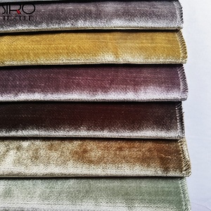 Telas de tapicería para sofá, tejido de terciopelo, multicolor, 100% poliéster, brillante, 420gsm, superventas - Product Image 1