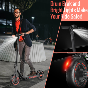 Monopattino Elettrico Pieghevole Vfly V10 da Magazzino USA, Grande Capacità 250W 10.5Ah/15Ah, Scooter per la Mobilità - Product Image 5