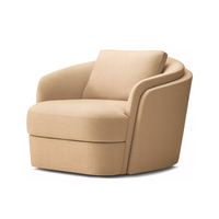 Canapé de luxe sur mesure pour salon, tissu d'ameublement, mobilier de maison, structure en bois massif, doux et confortable pour hôtel