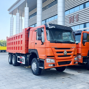 รถดัมพ์ SINOTRUK HOWO 6x4 ขนาด 40 ตัน เครื่องยนต์ดีเซล ระบบไฮดรอลิก บรรทุกได้ 25 ลูกบาศก์เมตร สำหรับงานเหมือง  ผู้จัดจำหน่าย - Product Image 1