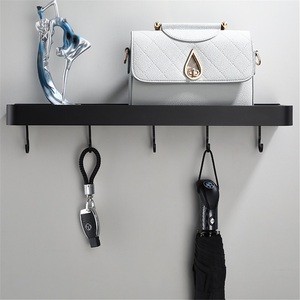 Moderno Estante Dorado de Hierro para Baño de Hotel, Soporte de Pared para Toallas, Barra de Almacenamiento, Estante Frontal para Espejo - Product Image 3