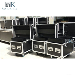 RK Black Curtain Modern Pipe Drape Mobile Flight Cases Booths Stand Sale - Product Image 3