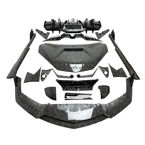 Kit carrosserie en fibre de carbone forgée style MSY pour Lamborghini Revuelto 2014-2018 : pare-chocs, capot, diffuseur, spoiler - Product Image 1