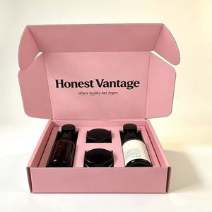 Caja de Envío de Cartón Corrugado Color Lavanda con Logotipo Personalizado al por Mayor, Cartón Mate para Aceite Capilar y Aceites Esenciales para Embalaje de Envío - Product Image 5