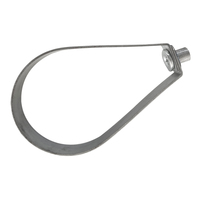Cintres de tuyaux en acier au carbone personnalisés OEM-Anneau/boucle/pivotant/poire/en forme de larme pour les projets de construction UL