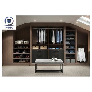 PRIMA industrie Style italien <span class=keywords><strong>vestiaire</strong></span> ouvert U forme armoire armoire métal verre porte promenade dans armoire vêtements <span class=keywords><strong>placard</strong></span> - Product Image 5