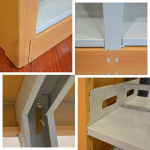 <span class=keywords><strong>MDF</strong></span> ضعف الجانب الصلب أرفف للكتب ل أثاث مكتبة - Product Image 4