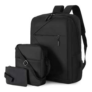 Mochilas Escolares Oxford de Gran Capacidad, Impermeables, con Diseño Geométrico y Puerto USB, Juego de 3 Piezas, para Estudiantes y Negocios, Venta al Por Mayor - Product Image 6