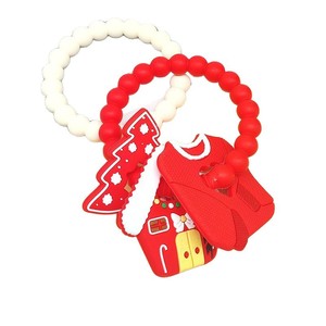 สร้อยข้อมือซิลิโคนเกรดอาหารสำหรับเด็กทารก ปลอดสาร BPA ของเล่นกัดสำหรับเด็กวัยหัดเดิน ของเล่นกัดสำหรับเด็กเล็ก ของขวัญปลอบประโลมเด็กอ่อน ขายส่ง - Product Image 5