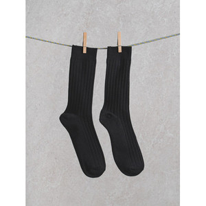 Calzini sportivi Monfoot a collo largo da uomo calzini da golf neri - Product Image 1