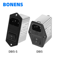 Prise de sécurité DOREXS DBI5-10A 1A 3A 10A avec filtre anti-bruit, certifiée CE CQC, 115/250VAC 50/60Hz, fournie directement par l'usine