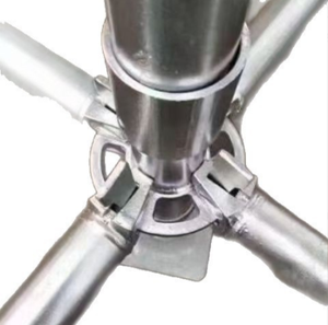 Système d'échafaudage Ringlock Xinxing en <span class=keywords><strong>aluminium</strong></span> et acier Q345 galvanisé à chaud, échafaudage modulaire pour entrepôt/construction extérieure - Product Image 4