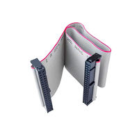 Cable IDE de 40 pines y 80 hilos con paso de 2.54 mm, cable plano IDC ATA de 18 pulgadas, macho a hembra, para transmisión de datos de disco duro