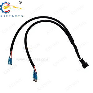Özel 1'den 2'ye Otomotiv Korna Kablo Demeti 2 Pinli Fiş - Evrensel Spade Terminal Adaptör Kablosu, Araba Kornası Modifikasyonu için - Product Image 3