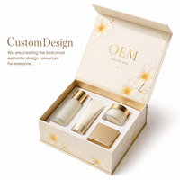 Caja de Regalo Magnética Rígida Reciclable Blanca Marfil Personalizada, Laminación Mate, Logotipo Personalizado, Embalaje Cosmético Vacío, Marca Privada