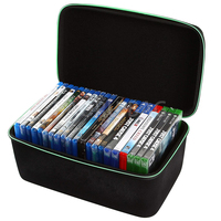 Boîtier de rangement pour jeux vidéo, boîte Eva, personnalisé, 1 pc, pour DVD, organisateur, jusqu'à Xbox, PS3, PS4