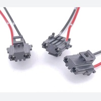 Kabel Soket Otomotif Mini 9005 Konektor HB3 Lampu Terintegrasi Sorot Tinggi-Rendah Dudukan Lampu Halogen Kabel Plug-in Lampu Depan