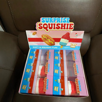 Jouets Squishy Tendance 2026 : Jouets Squishy Géants en Forme de Fusée et de Crème Glacée, Gros Sucettes Glacées à Rebond Lent, Jouet Anti-Stress et Fidget pour la Décompression