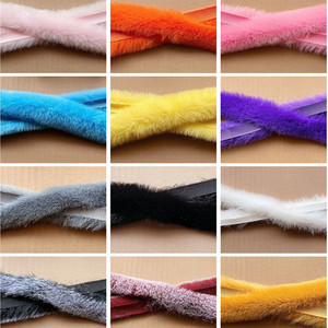 Strisce di coniglio di colore e dimensioni personalizzate materiali per la costruzione di mosche - Product Image 2