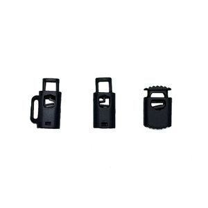 Gancho de plástico para cordones de zapatos, de un solo orificio, hebilla elástica ajustable, duradero para zapatos - Product Image 1