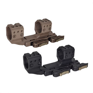 30mm 34mm Tube Aluminum Quick Release Scope Holder Tactical Double Rings QD Cantilever Hunting Mount accessory Conjoined <b>bracket</b> - Product Image 3