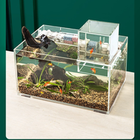 Petite caractéristique marine légère de soulagement de pression d'eau d'aquarium de place de réservoir d'ascenseur de poissons en plastique qui respecte l'environnement